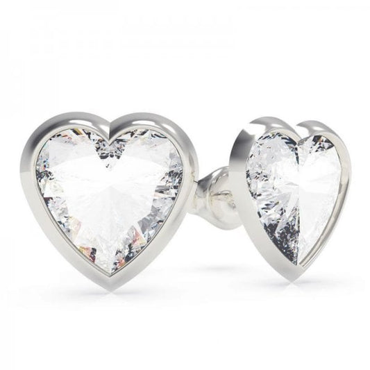 GUESS HEARTS STUDS