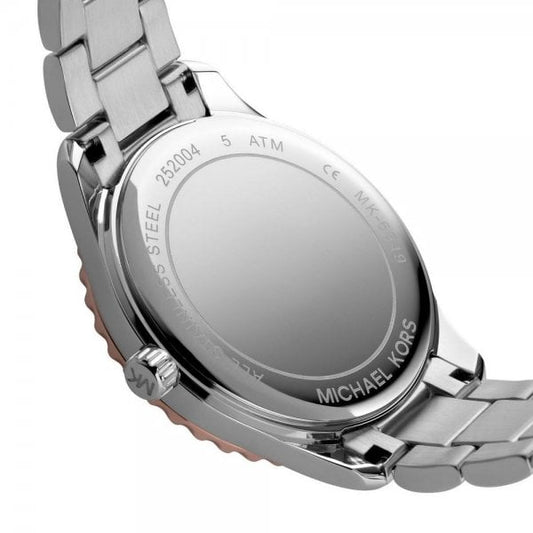 Layton Steel and Rose Gold Tone Ladies Watch