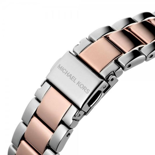 Layton Steel and Rose Gold Tone Ladies Watch