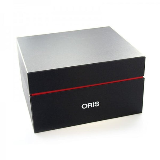 Aquis Date Relief Bezel Red Dial Watch
