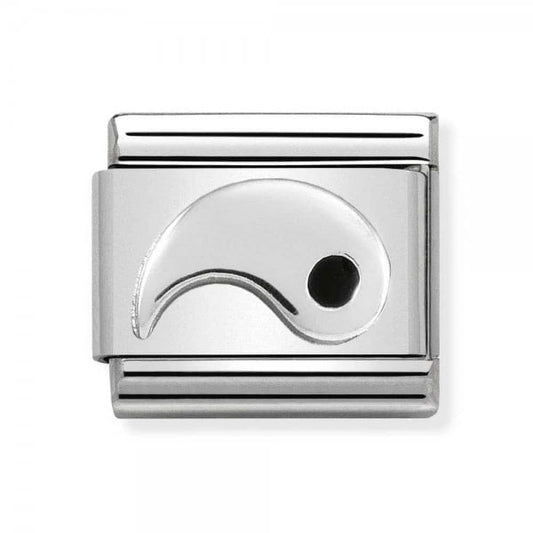 Silver Yang (Yin Yang) Charm