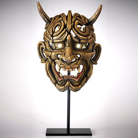 Hannya Mask - Netsuke Gold