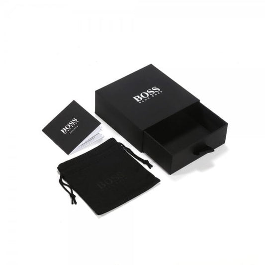 Men's Black IP Chain Link Bracelet