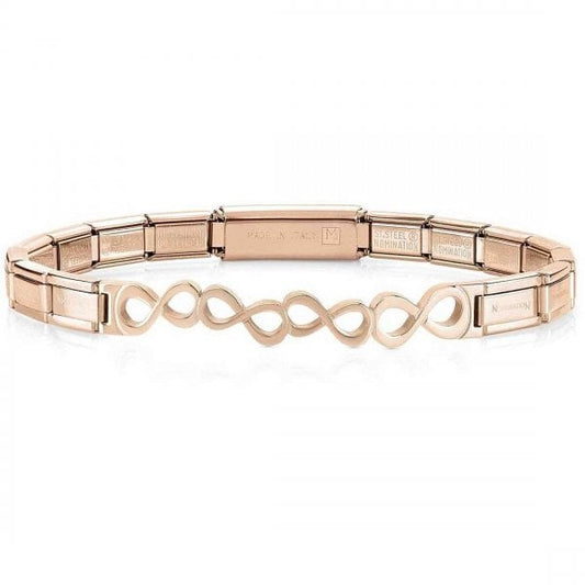 Infinity Rose gold finish