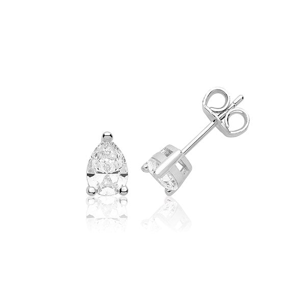 7x5 Pear Shape Claw Set Studs
