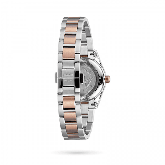 Longines Conquest Classic Steel and Rose Gold