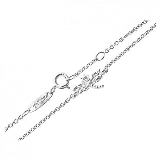 Silver Dragonfly Bracelet