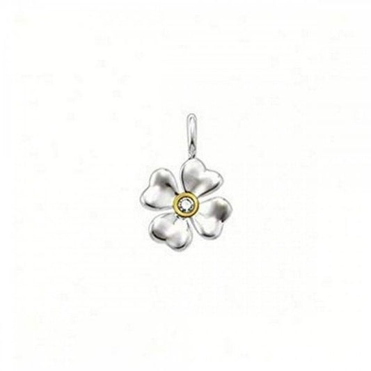 Sweet Diamonds Flower Pendant