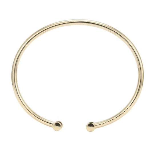 Ladies/Unisex Gold Coloured Bangle