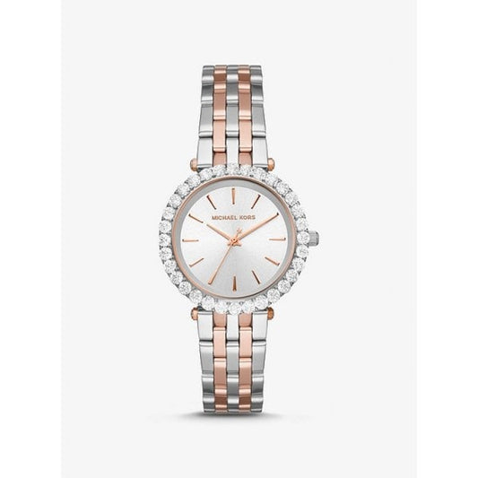 Darci Pavé Two-Tone Ladies Watch