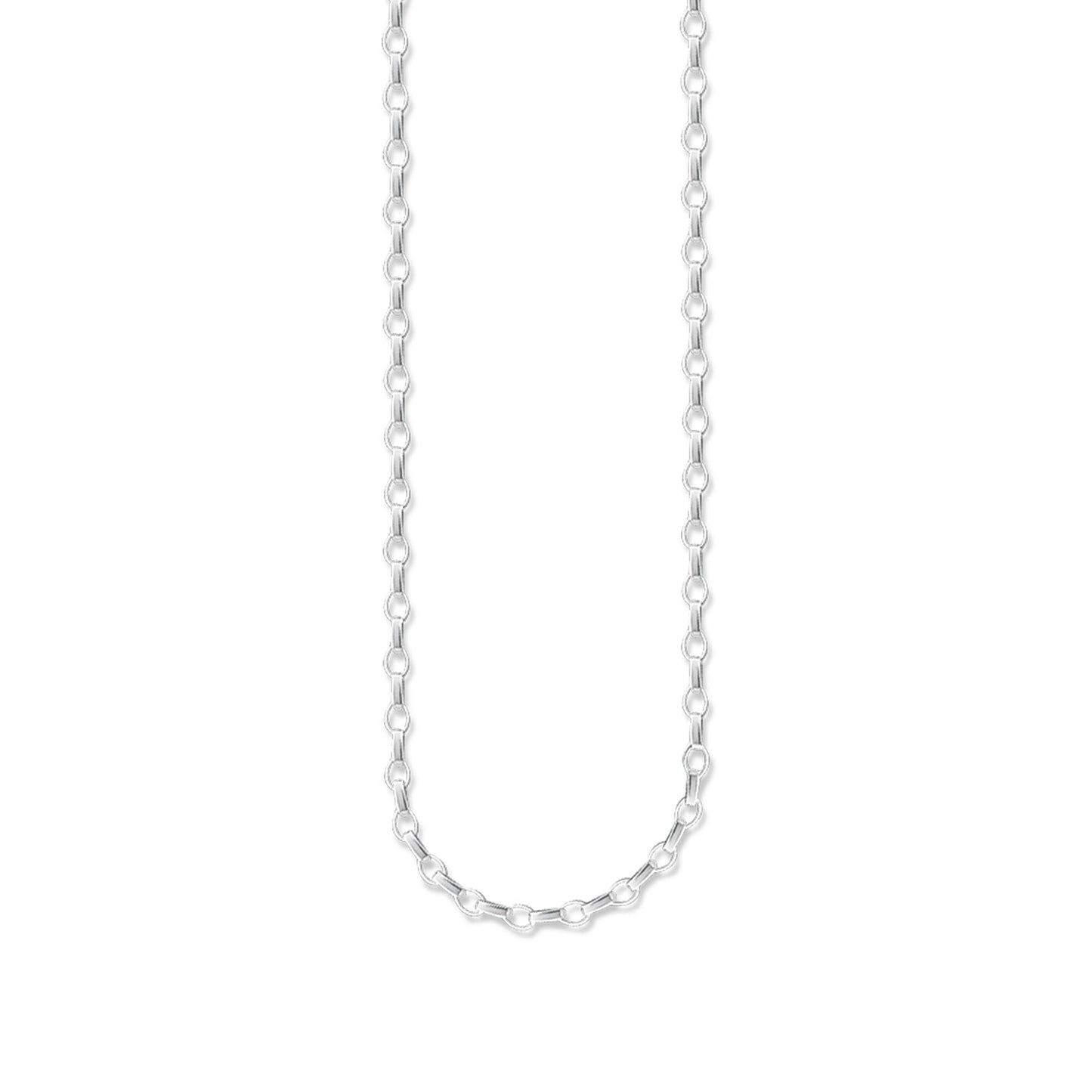 Silver Belcher Chain 70cm