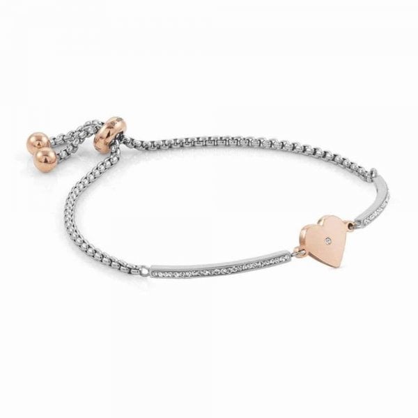 MILLELUCI bracelet rose gold heart