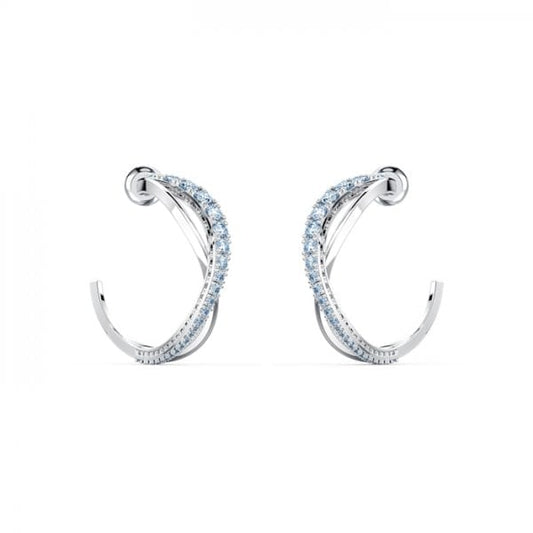 Twist PE Mini Hoop Earrings