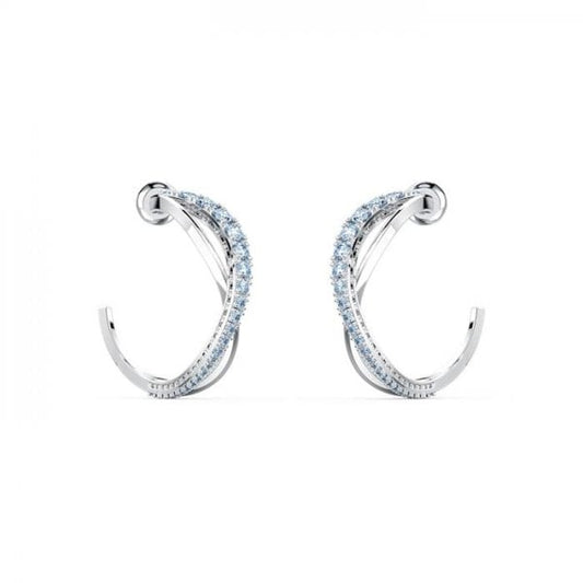 Twist PE Mini Hoop Earrings