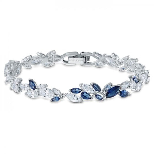 Louison White & Sapphire Crystal Bracelet