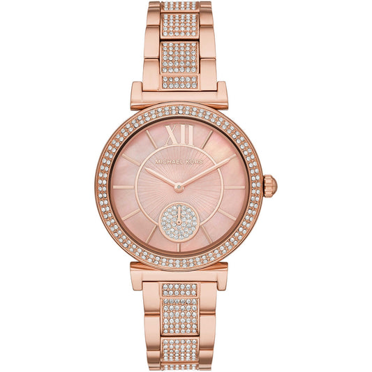 Abbey Rose Gold Tone Ladies Watch