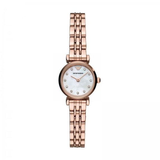 Emporio Armani Rose Gold Tone Ladies Watch