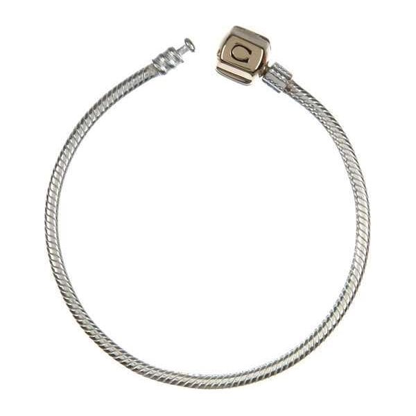 Gold Snap Fastening Bracelet