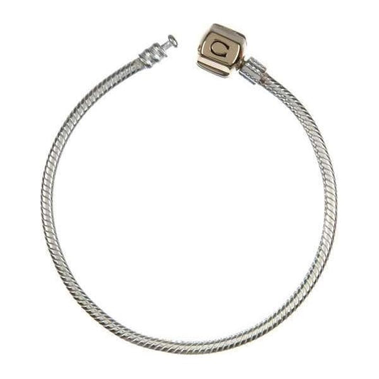 Gold Snap Fastening Bracelet