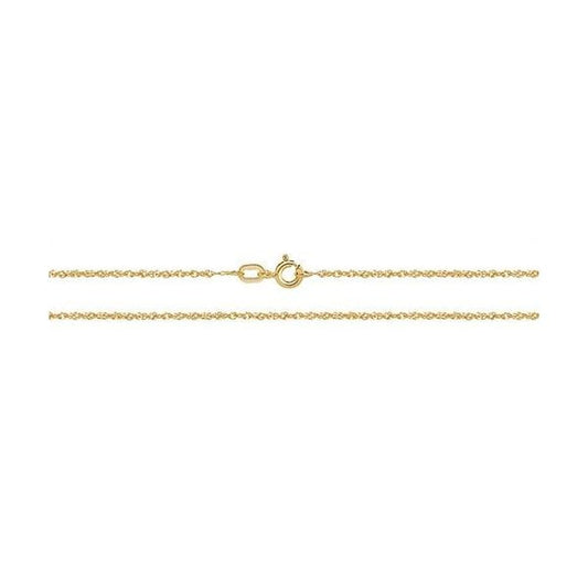 9ct Yellow Gold DC Chain