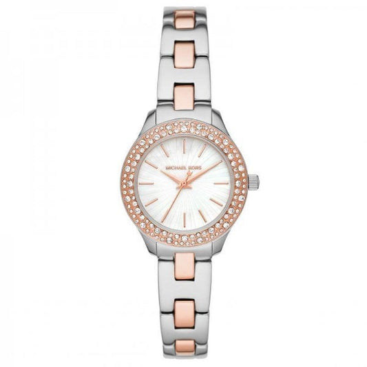 Liliane Three-Hand Rose Two-Tone Stainless Steel