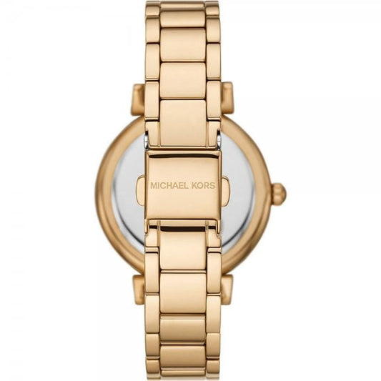 Mini Abbey Pavé Gold-Tone Ladies Watch