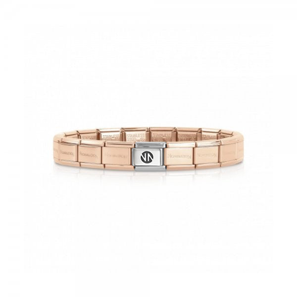 Nomination Classic Rose Gold Starter Bracelet * MUST BE PURCHASED WITH CHARM *