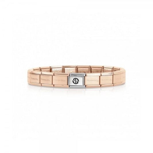 Nomination Classic Rose Gold Starter Bracelet * MUST BE PURCHASED WITH CHARM *
