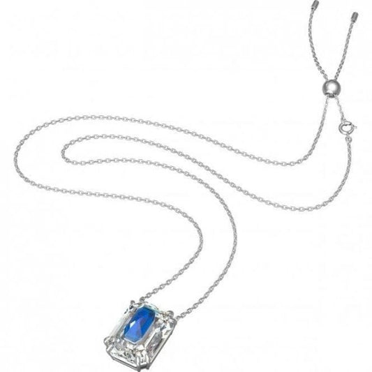Chroma Octagon Cut Crystal Pendant Necklace