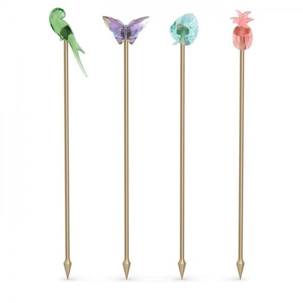 Jungle Beats Cocktail Stirrers Andoki, Set of 4