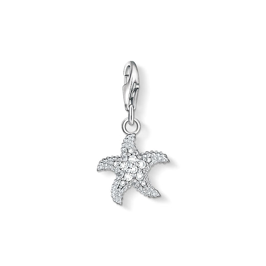 EX-DISPLAY Charm pendant "starfish" - TWO TONE