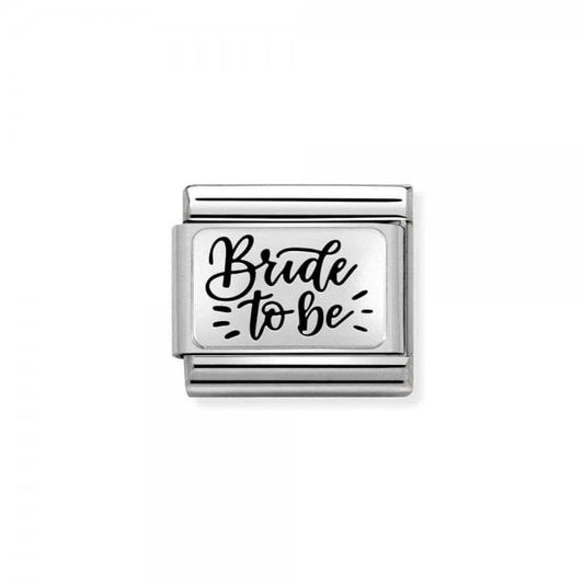 Silver Bride To Be Charm