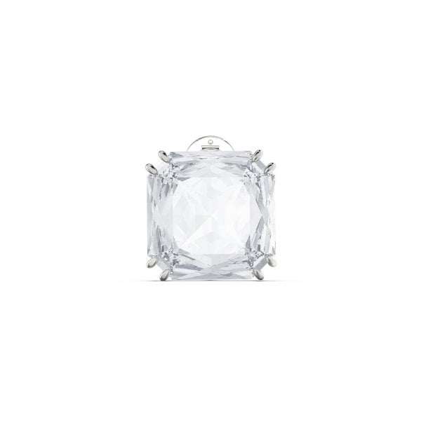 Mesmera clip earring Single, Square cut crystal