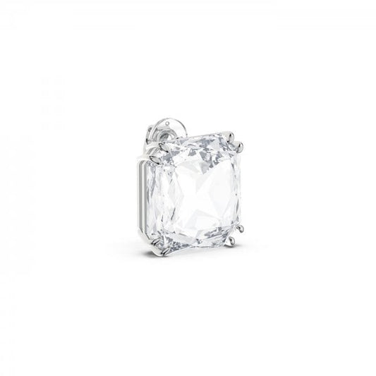 Mesmera clip earring Single, Square cut crystal