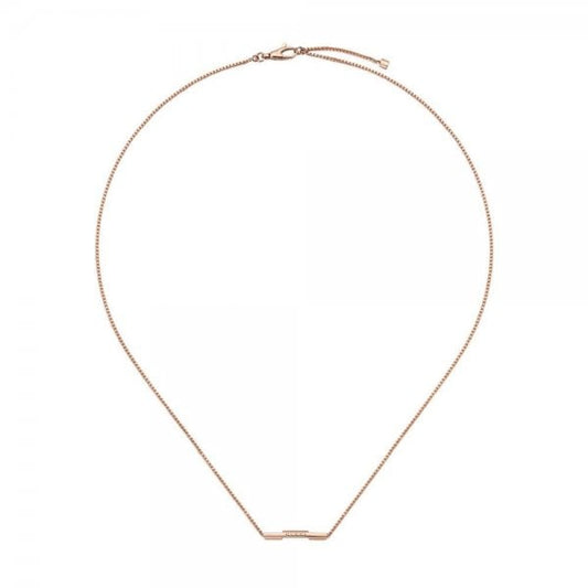 "Link to Love" 18ct Rose Gold Necklace 45cm