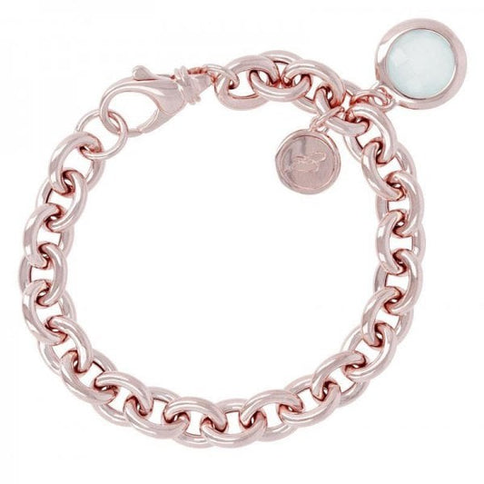 Rose Gold Charm Bracelet