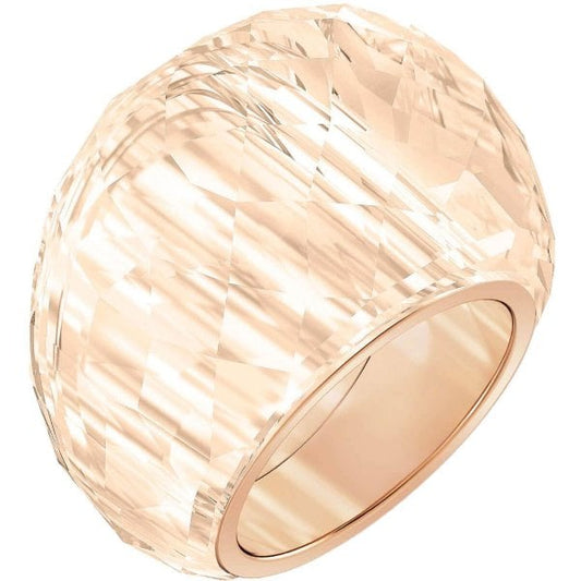Nirvana ring Gold tone, Rose-gold tone PVD - SIZE 58