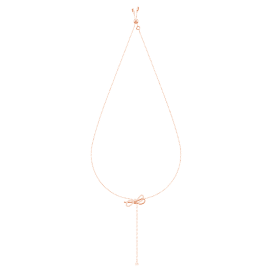 Lifelong Bow Y necklace