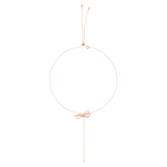 Lifelong Bow Y necklace