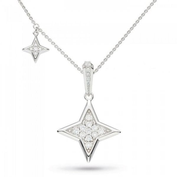 Kit Heath Empire Astoria Starburst CZ Necklace