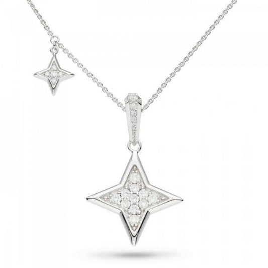 Kit Heath Empire Astoria Starburst CZ Necklace