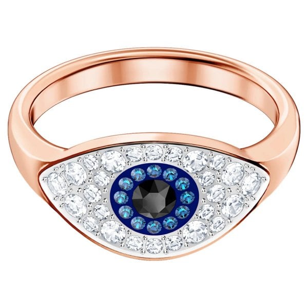 Duo Ring Evil Eye SIZE 55