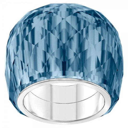 Nirvana ring Blue, Stainless steel SIZE 55