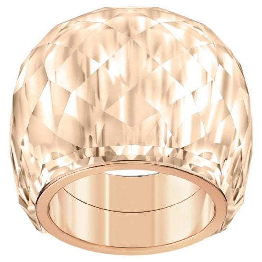 Nirvana ring Gold tone, Rose-gold tone PVD Size 52