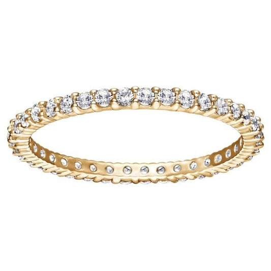 Vittore ring White, Gold-tone plated Size 55
