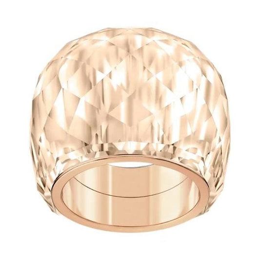 Nirvana ring Gold tone, Rose-gold tone PVD Size 55