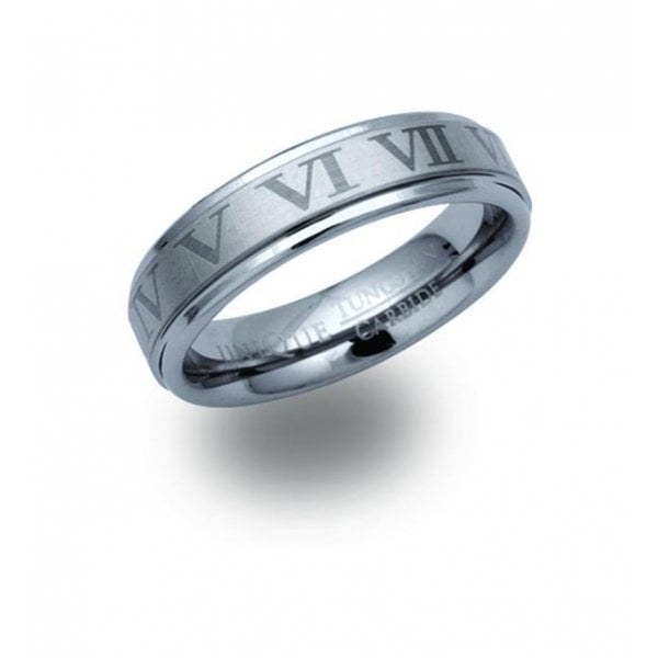 Tungsten Carbide Ring 6mm SIZE 62