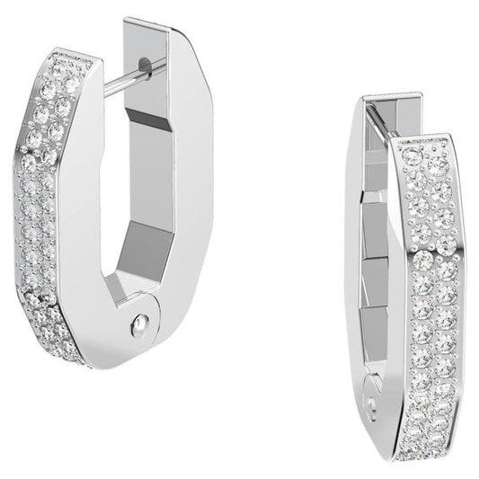 Dextera hoop earrings Octagonal, Small