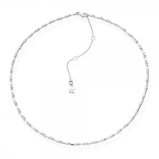Silver Rhythm of Water Necklace
