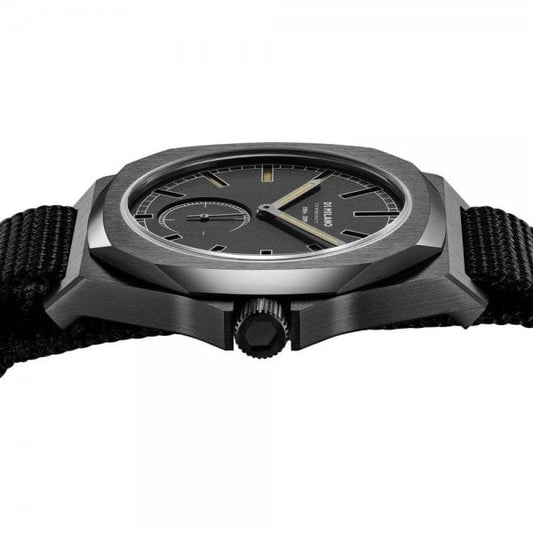 Force Commando Black Gents 38 MM Watch